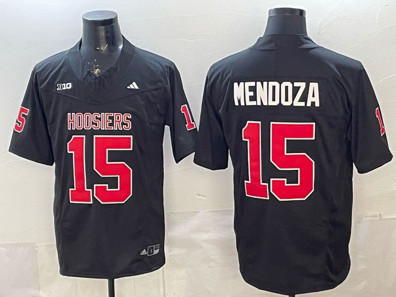 Men 2026 Ohio State Buckeyes #15 Mendoza Black Nike Limited NCAA Jersey 073->ncaa teams->NCAA Jersey